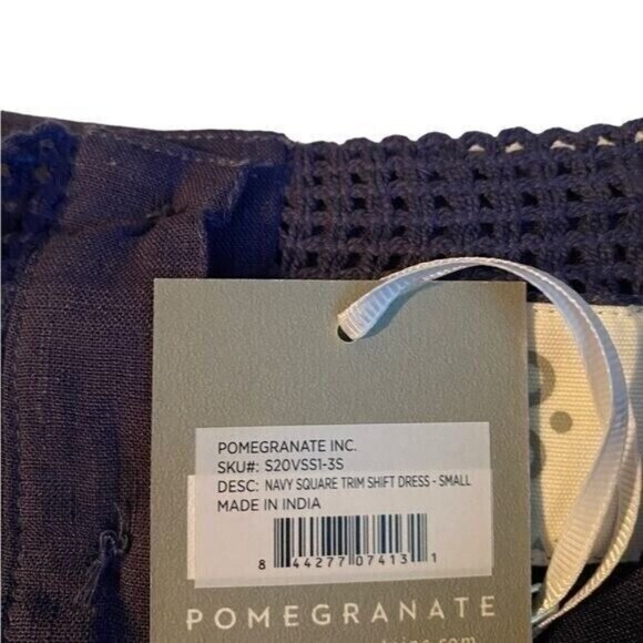 Pomegranate Womens Luxe Linen Babydoll Dress Small Lagenlook Beachy Oversized - Picture 8 of 11